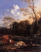 Karel Dujardin Le bocage oil on canvas